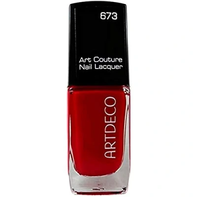 Obrázek ARTDECO Art Couture Nail Lacquer Dlouhotrvající rychleschnoucí lak na nehty červený 1 x 10 ml