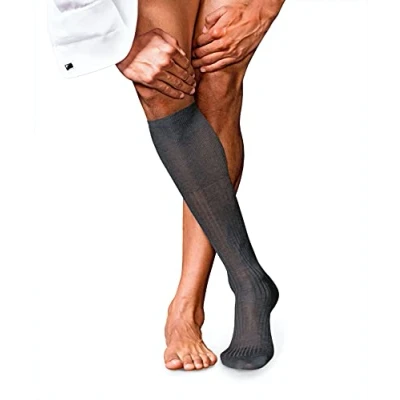 Obrázek FALKE Pánské Chaussettes Longues, Gris (antracit Melange 3190)