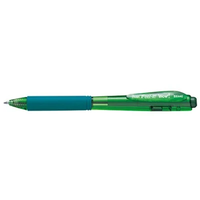 Obrázek Pentel BX440 D Kugelschreiber mit Druckmechanik, 12 Stück, Grün