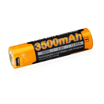 Obrázek Fenix 18650 3500 mAh (Li ion) USB nabijecí 1 ks Baterie