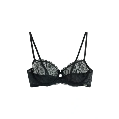 Obrázek Lindex ELLA M Senna Unpadded Podprsenka s kosticemi, Ženy, Velikost: 85B, Black