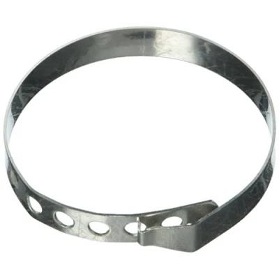 Obrázek FACKELMANN 56902 4 kroužky na růžovoci, 6 cm ušlechtilá ocel, stříbrná