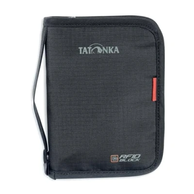 Obrázek Tatonka Travel Zip M RFID B taška na cestovní pas s blokátorem testováno TÜV Nabízí místo pro pas, kreditní karty, doklady atd. chrání před zakrýváním dat 17 x 12 3