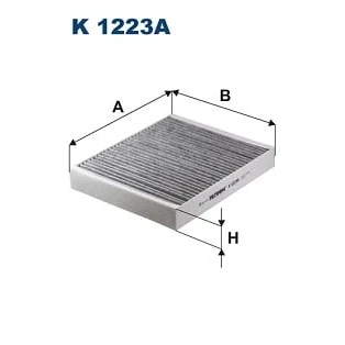 Obrázek FILTRON K1223A filtr, vzduch v interiéru
