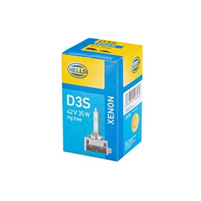 Obrázek HELLA 8GS 009 028 311 xenonová žárovka D3S Xenon až 4300 kelvinů 42 V 35 W provedení patice žárovky: P32d 5 krabička množství: 1