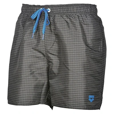 Obrázek arena Pánské plavky Yarn Dyed Boxer (rychleschnoucí, stahovací šňůrka, boční kapsy, měkký materiál)