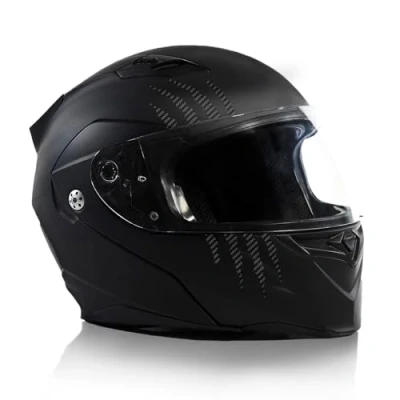 Obrázek Finest Folia Škrábaná helma nálepka sada 2 ks 7,5 x cm Monster Sticker dráp dekorace pro Motocyklovou helmu Auto Škrábání stopy samolepicí voděodolné K173 (Carbon)