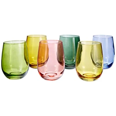 Obrázek Tognana Tulip Set mit 6 Gläsern cc 400, Glas, mehrfarbig