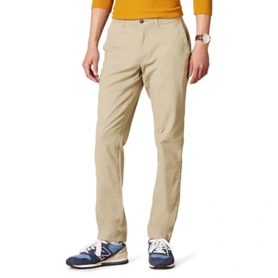 Obrázek Amazon Essentials Pánské ležérní strečové chino kalhoty s úzkým střihem, khaki hnědé, 28 W / l
