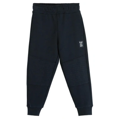 Obrázek Lindex Joggers WITH Reinforced Knees Teplákové kalhoty pro děti, Velikost: 92, Dark navy