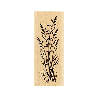 Obrázek Florilèges Design fe216049 Stempel Kräuterwiese, Holz 10 x 4 2,5 cm