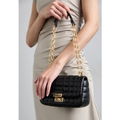 Obrázek Michael Kors Tribeca Chain Taška s příčným popruhem, Ženy, Velikost: One Size, Black