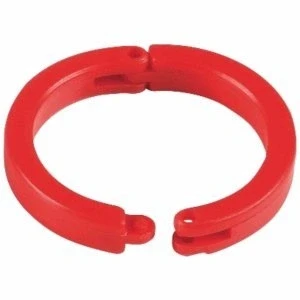 Obrázek Laurel Ring Binder, 23 X 4.2 mm, sáček SB A 10 kusů, Červená