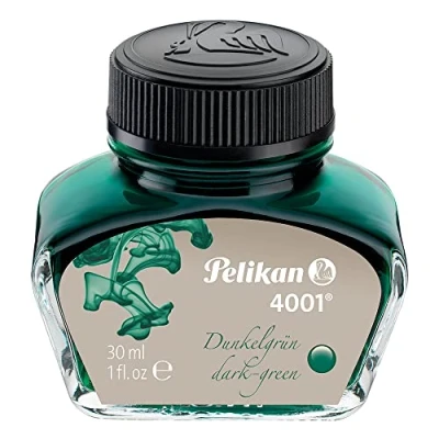 Obrázek Pelikan 300056 inkoust 4001 tmavě zelený, 30 ml