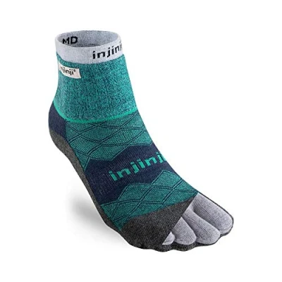 Obrázek Injinji Pánské Liner + Runner Mini Crew, modrá