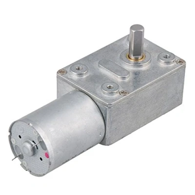Obrázek BQLZR DC 12 V 2 RPM čtvercový vysoký točivý moment turbo sněhový převodovka, motor, pravoúhlý převodový motor s dlouhou životností pohodlná