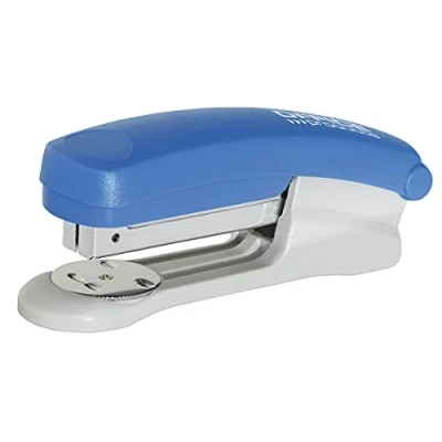 Obrázek Kancelářská sešívačka OFFICE PRODUCTS / na 25 listů/Barva: Modrá/sešívací sešívací typ 24/6, 26/6/ z kovu s plastovým pouzdrem/záruka: 5 let