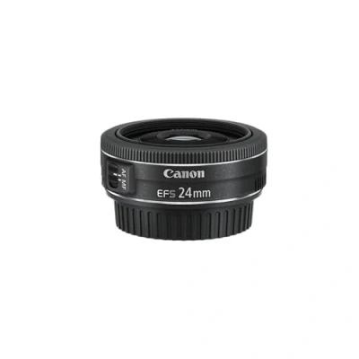 Obrázek Canon EF S 24 mm F2. 8 STM palačinkový objektiv (52mm závit filtru) černý, S2428STM