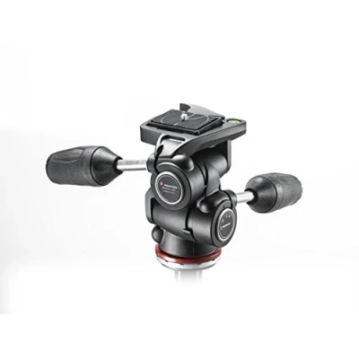 Obrázek Manfrotto MH804 3W, MK II 3cestná hlava z adaptéru, s výsuvnými pákami, nezávislým ovládáním osy, ergonomická gumová rukojeť, vhodná pro DSLR, bezzrcadlová
