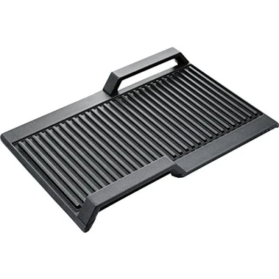 Obrázek Bosch HEZ390522 Příslušenství pro varné desky, grilovací deska, ideální pečení steaků a zeleniny jako na grilu, vyrobeno v Německu