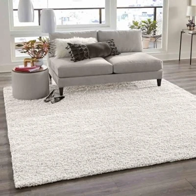 Obrázek Prime Shaggy koberec, vysoký vlas, dlouhý moderní koberce pro obývací pokoj, ložnici VIMODA, rozměry:150 cm, čtverec