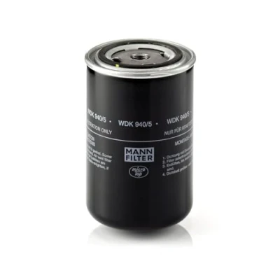 Obrázek MANN FILTER WDK 940/5 olejový filtr pro nákladní automobily, autobusy a užitková vozidla