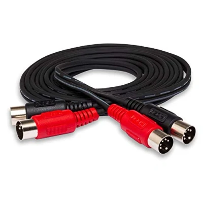 Obrázek Hosa MID 203, Dual MIDI Cable, 5 pin DIN to Same, 3 m