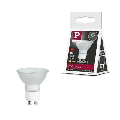 Obrázek Paulmann 28536 LED lampa reflektor Maxiflood 3,5 W GU10 230 V stmívatelná teplá bílá žárovka lampa, Softopal