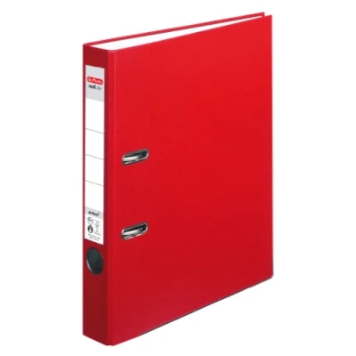 Obrázek Herlitz 5450309 Pořadač maX. file protect A4 (5 cm se zásuvným štítkem na hřbet) červený, 1 kus