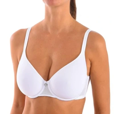 Obrázek Selene Damen Fabiola Bügel BH, Weiß (Blanc Blanc), 75 (Herstellergröße: C.90)