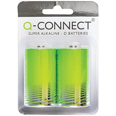 Obrázek Q Connect KF00491 Super alkalické baterie Mono/LR20/D, 1, 5V