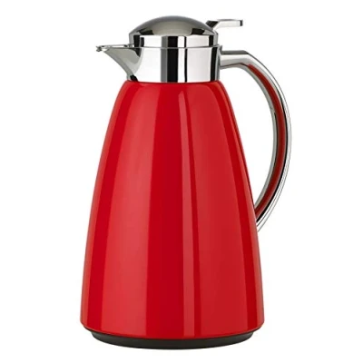 Obrázek EMSA termo konvice Campo, 1 l, 100% těsná, uzávěr Quick Tip, udrží nápoje po 12 h standardně teplé / 24 studené, červená, 28 x 18 cm