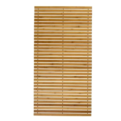 Obrázek Kleine Wolke Dřevěná rohož Level koupelnový koberec, 100% bambus, přírodní, 80 x 50 cm