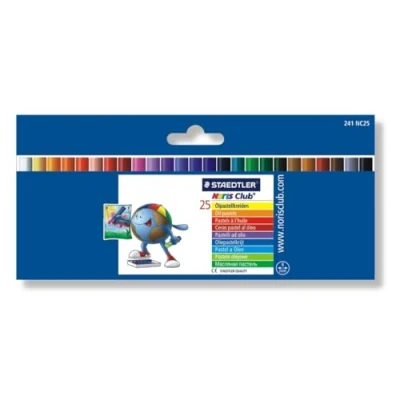 Obrázek STAEDTLER 241 NC25 Noris Club olejová pastelová křída 25 kusů Etui