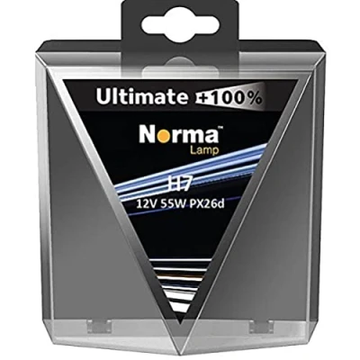 Obrázek Norma 213607 302 H7 halogenová žárovka do světlometů Twin Box Ultimate se 100% 12 V 55 W PX26d