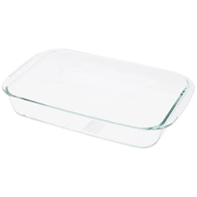 Obrázek ibili Auflaufform Kristall, rechteckig/hoch, Glas, transparent, 40 x 25 6 cm