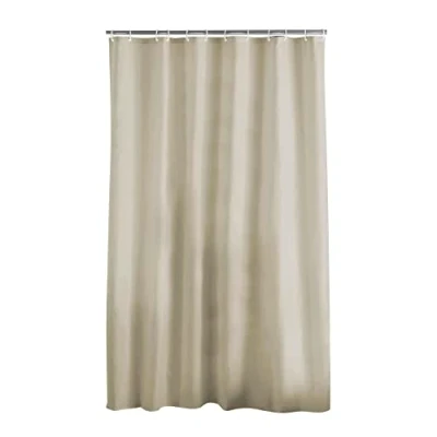 Obrázek Douceur d&#039;Intérieur Essencia Duschvorhang mit Haken, Polyester, Taupe, 180 x 200 cm