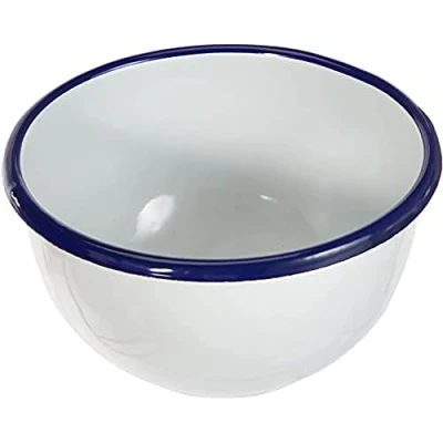 Obrázek IBILI BOL Blanco 14 cm, Stainless Steel, weiß/blau, x 8.5 cm