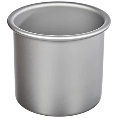 Obrázek DECORA, 0062610 profesionální kulatá pečicí forma Ø 10 x h cm, z eloxovaného hliníku, bez svařovacích bodů, design.