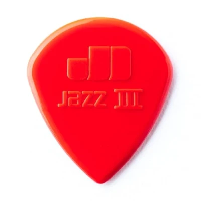 Obrázek JIM DUNLOP Plektrum Jazz III Nylon 1,38 mm 24 kusů