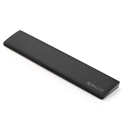 Obrázek Redragon Podložka na dlaně P036 Meteor M, ergonomická opěrka dlaní z měkké paměťové pěny s protiskluzovou gumovou základnou, 80% 87 kláves o velikosti TKL, černá