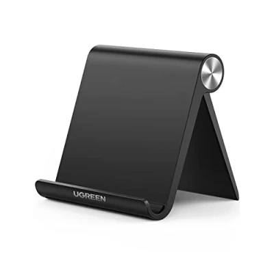 Obrázek UGREEN stojánek na mobilní telefon stůl držák mobilního telefonu stolní přenosný stojan mobil kompatibilní s iPhone 15 14 13 12 Pro Max, Galaxy S23 Ultra S23+