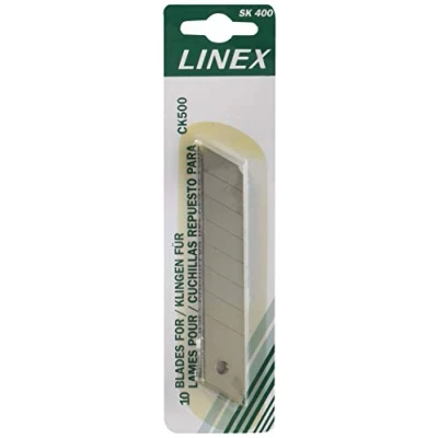 Obrázek LINEX Abbrechklingen für Cuttermesser, 10 Stück