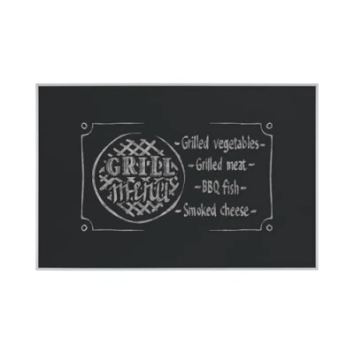 Obrázek Bi Office Křídová tabule New Basic, Memoboard s šedým rámem, 585 x 385 mm