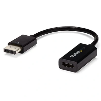 Obrázek StarTech.com DisplayPort na HDMI adaptér 4K 30Hz aktivní DP Video konvertor Monitor/TV / Display Kabel Dongle Ultra HD 1.2 1.4 (DP2HD4KS)