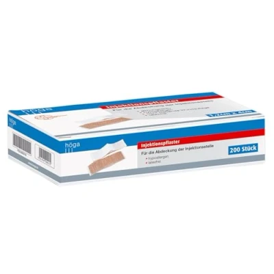 Obrázek Náplast na injekci pro zakrytí místa vpichu 1,2 x 4 cm, barva kůže, 200 kusů