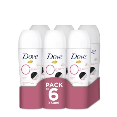 Obrázek Dove Roll on Original ohne Aluminium/Alkohol, (für 24h Schutz mit 1/4 Pflegecreme) 6er Pack (6 x 50 ml)