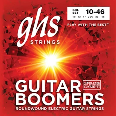 Obrázek GHS Guitar Boomers GBL Electric String Set, Light, .010 .046