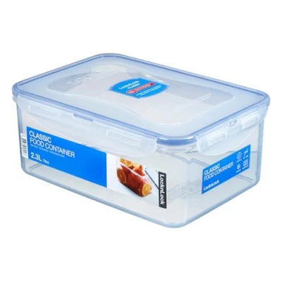 Obrázek LOCKNLOCK PP Classic Box Box, 2,3 l, 232 x 165 95 mm, 100% vzduchu a vodotěsný, chytrý uzávěrový systém, pojivo pro uchycení potravin lednici mrazničku