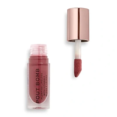 Obrázek MakeUp Revolution Pout Bomb Plumping Gloss, Sauce 0.17oz
